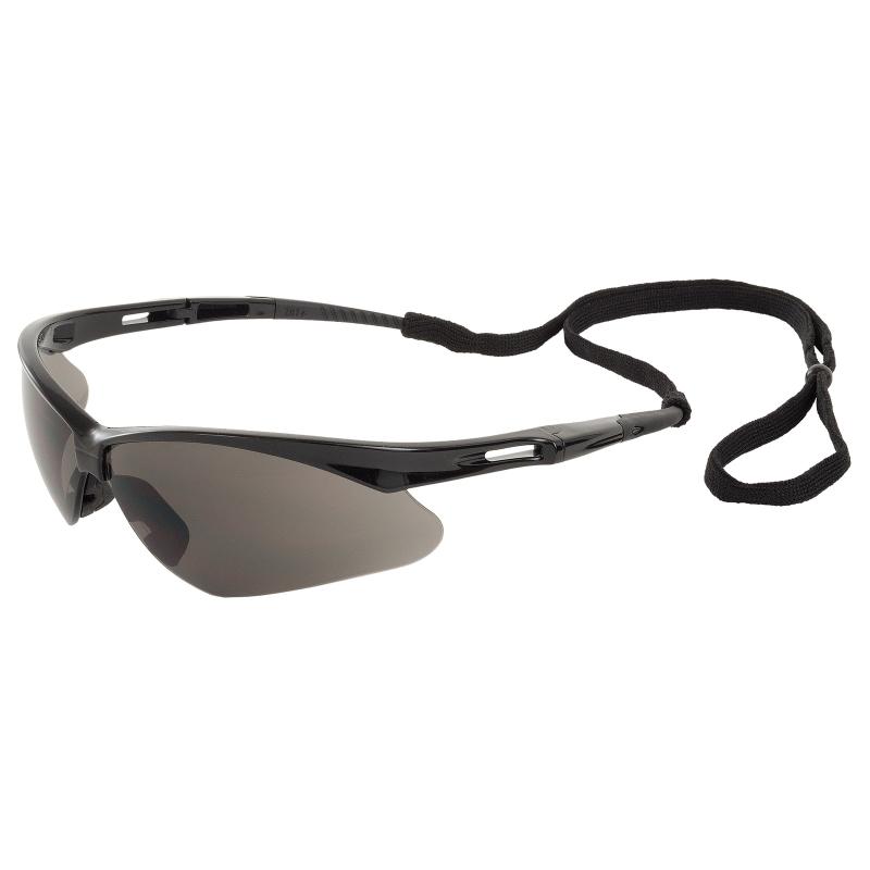 ERB Octane Gray Anti-Fog/Black Temples Safety Glasses - Utility and Pocket Knives